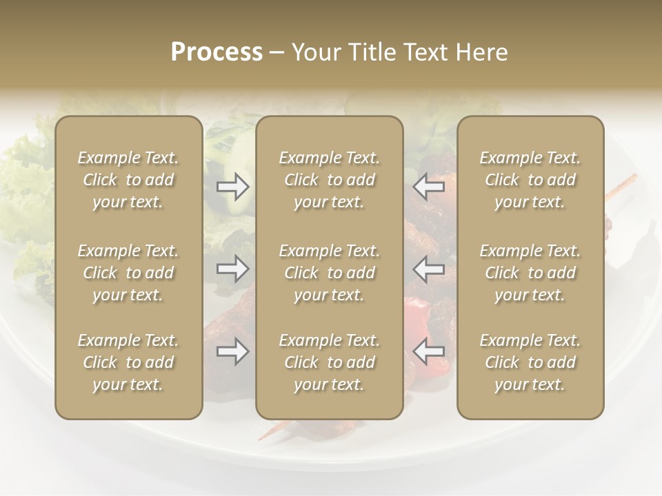Green Tomatoes Dish PowerPoint Template
