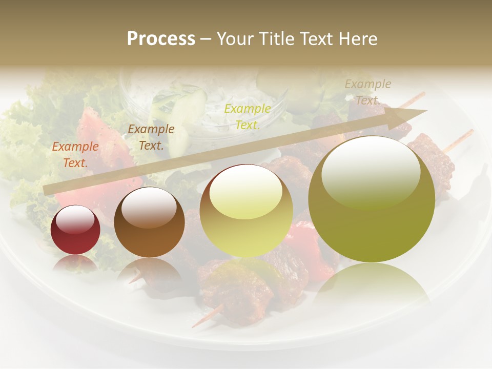 Green Tomatoes Dish PowerPoint Template