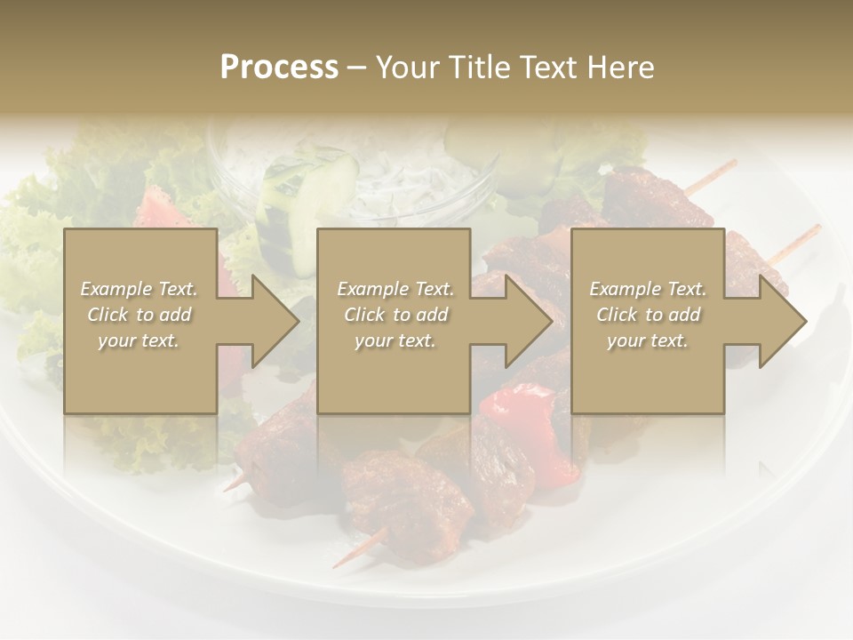 Green Tomatoes Dish PowerPoint Template