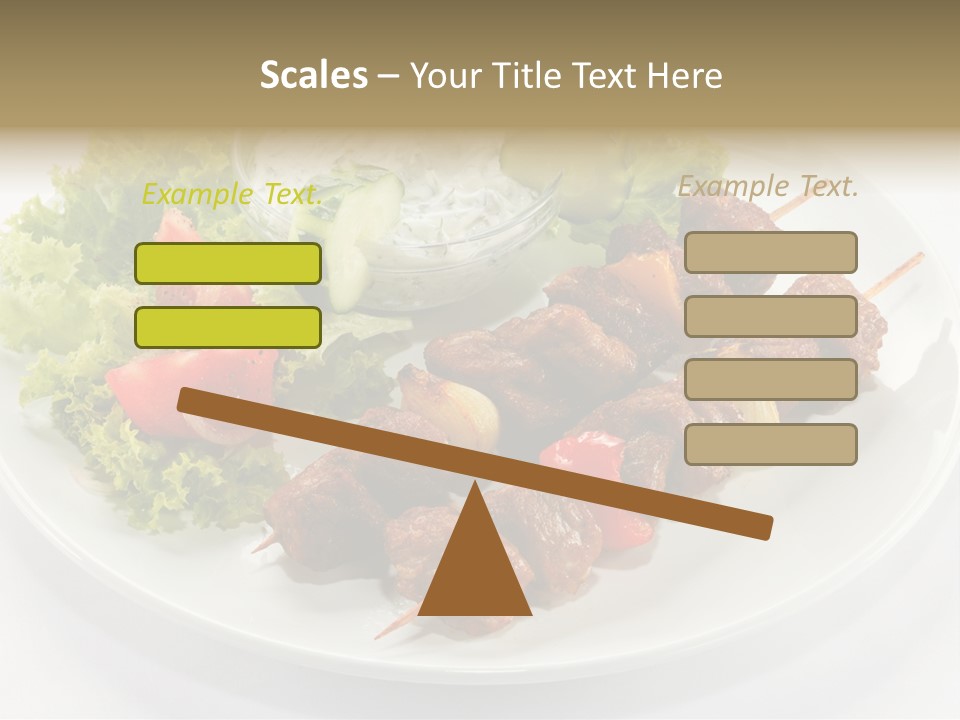 Green Tomatoes Dish PowerPoint Template