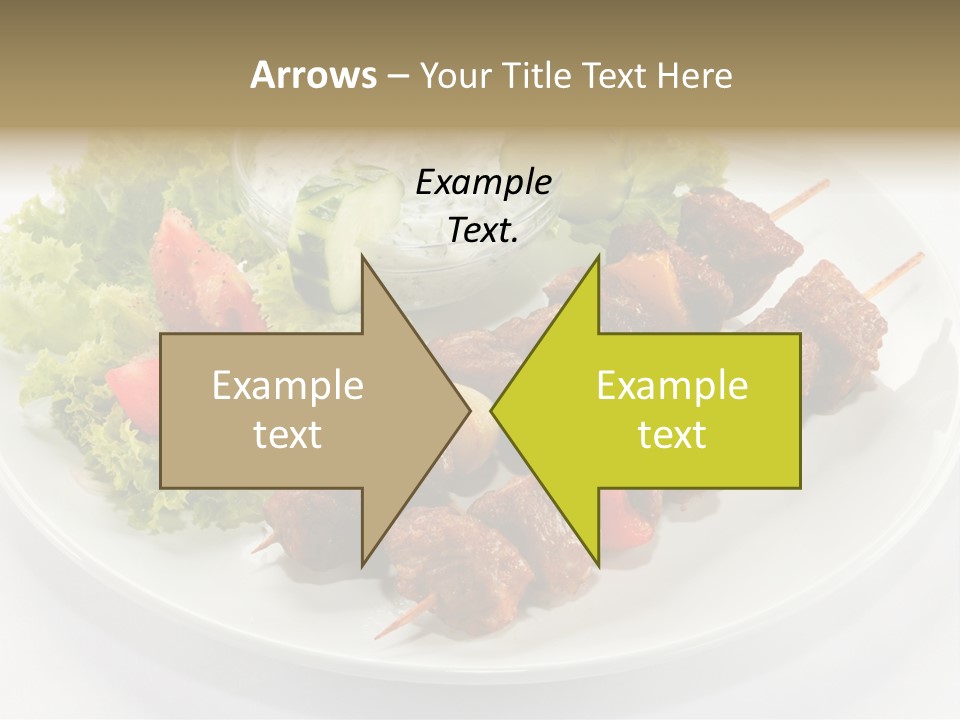 Green Tomatoes Dish PowerPoint Template