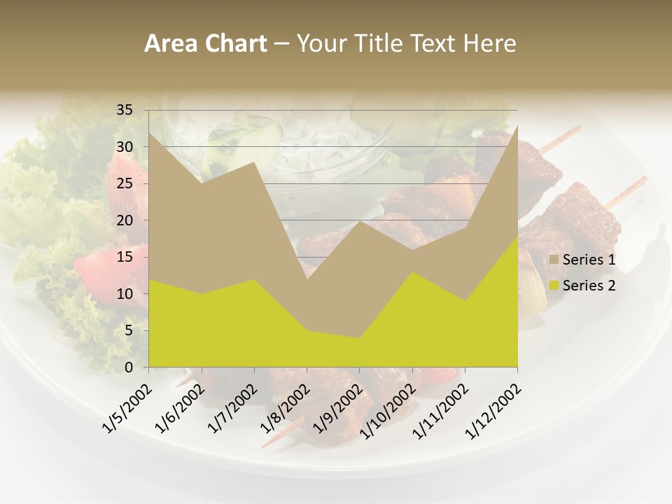 Green Tomatoes Dish PowerPoint Template