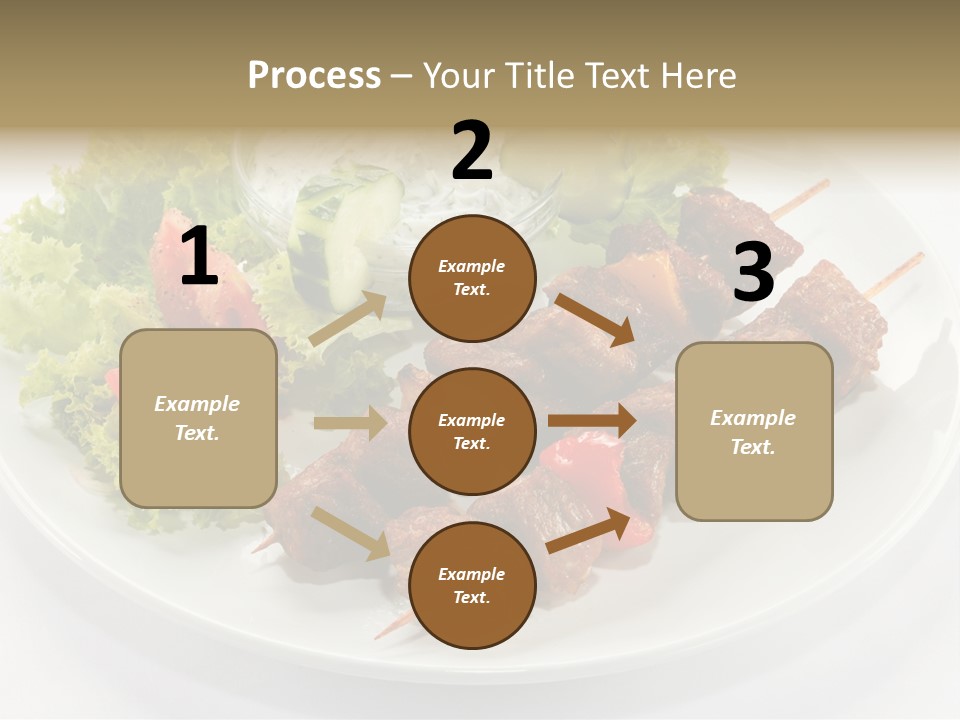 Green Tomatoes Dish PowerPoint Template