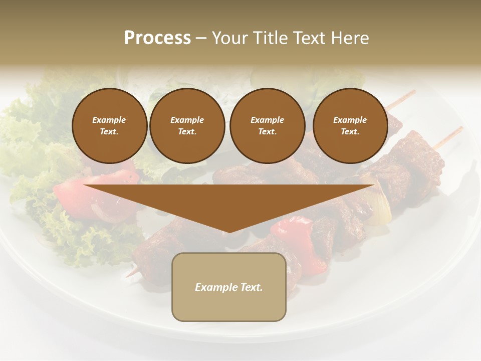 Green Tomatoes Dish PowerPoint Template