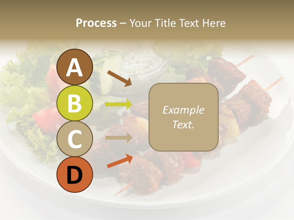 Green Tomatoes Dish PowerPoint Template