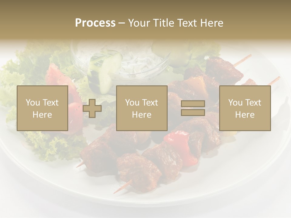 Green Tomatoes Dish PowerPoint Template