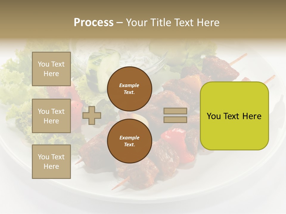 Green Tomatoes Dish PowerPoint Template