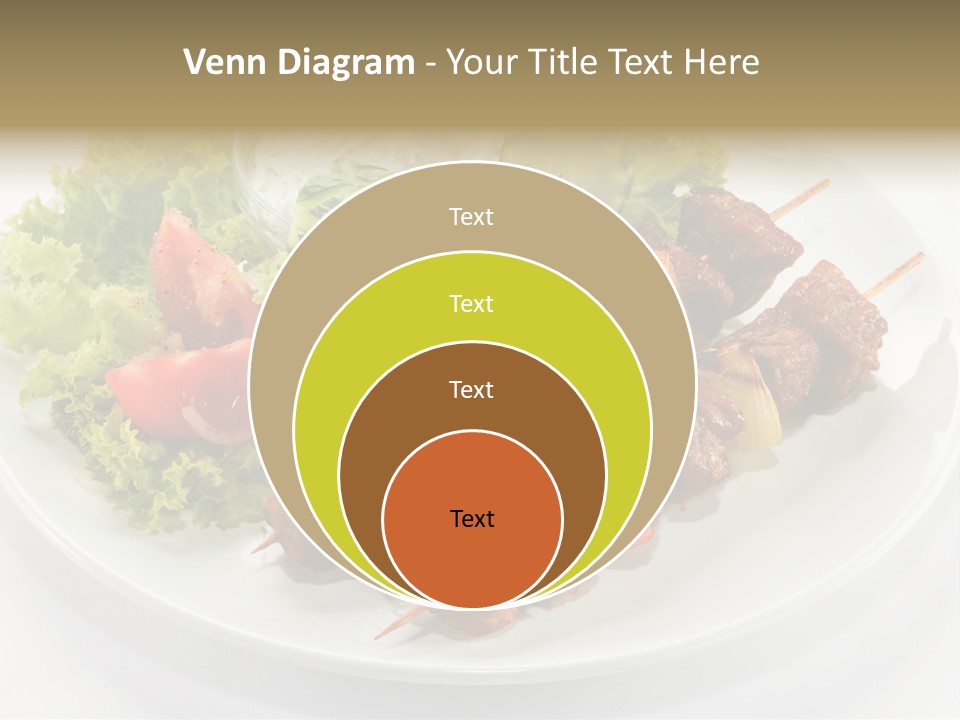 Green Tomatoes Dish PowerPoint Template