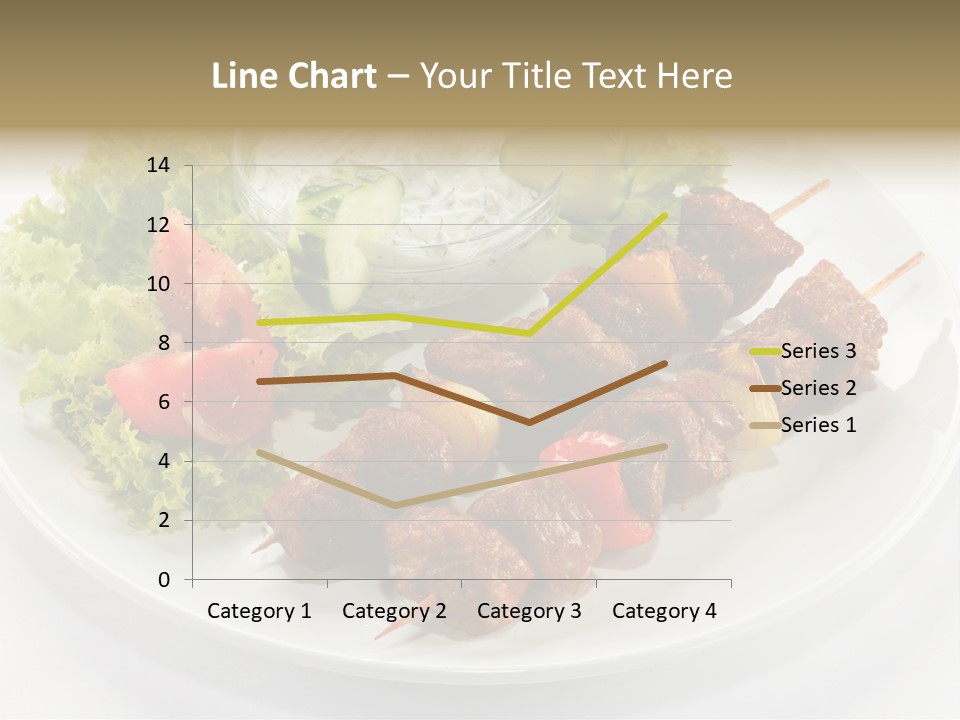 Green Tomatoes Dish PowerPoint Template