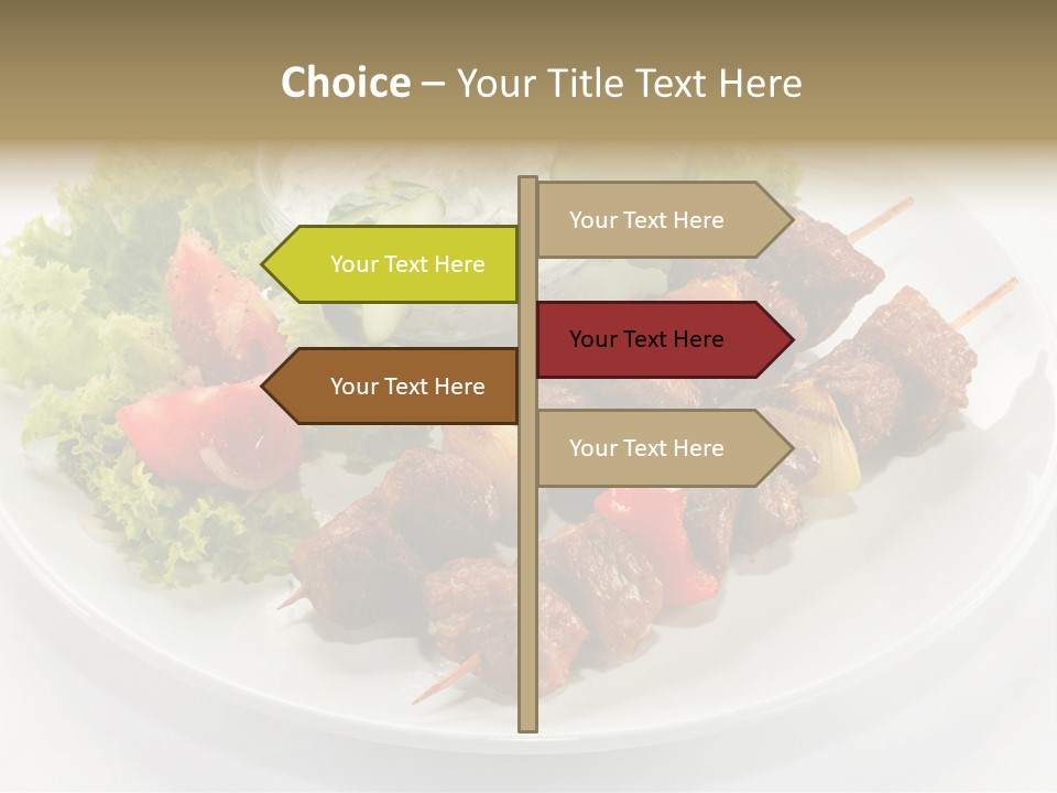 Green Tomatoes Dish PowerPoint Template