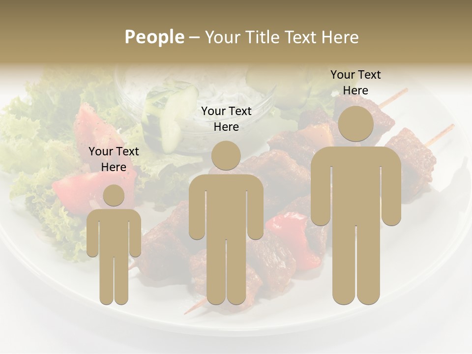 Green Tomatoes Dish PowerPoint Template