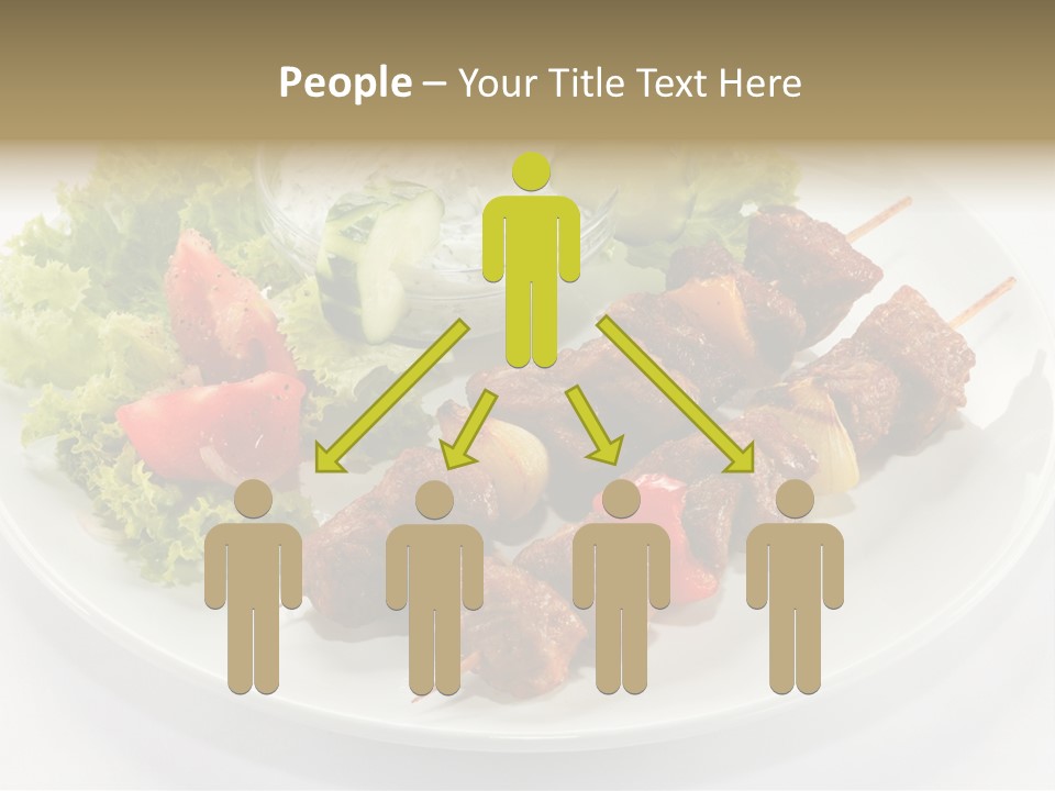 Green Tomatoes Dish PowerPoint Template