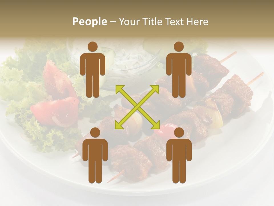 Green Tomatoes Dish PowerPoint Template