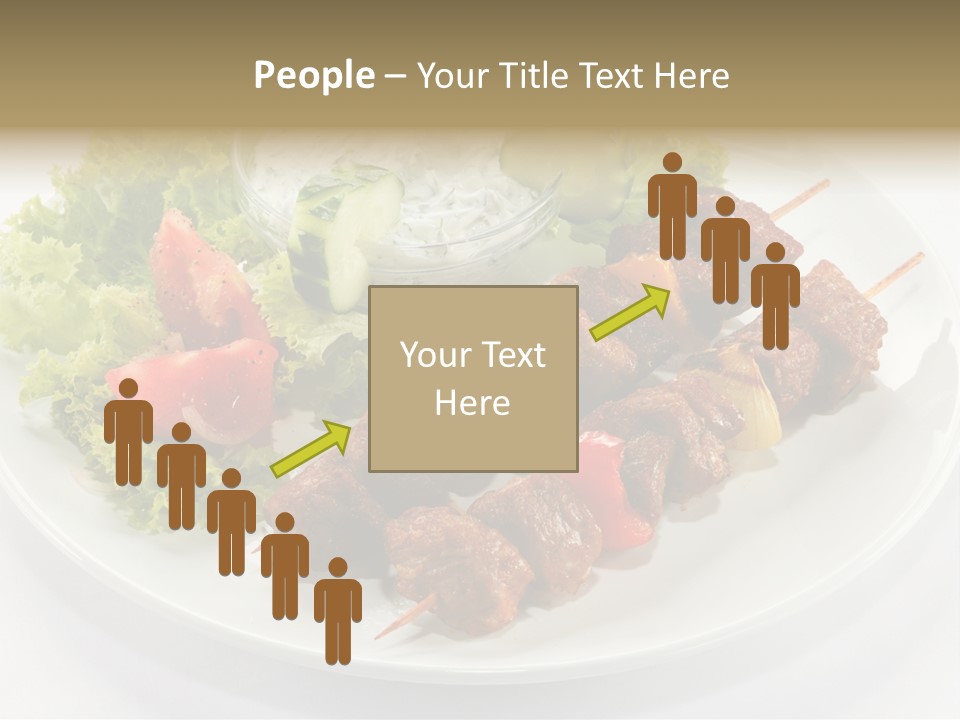 Green Tomatoes Dish PowerPoint Template