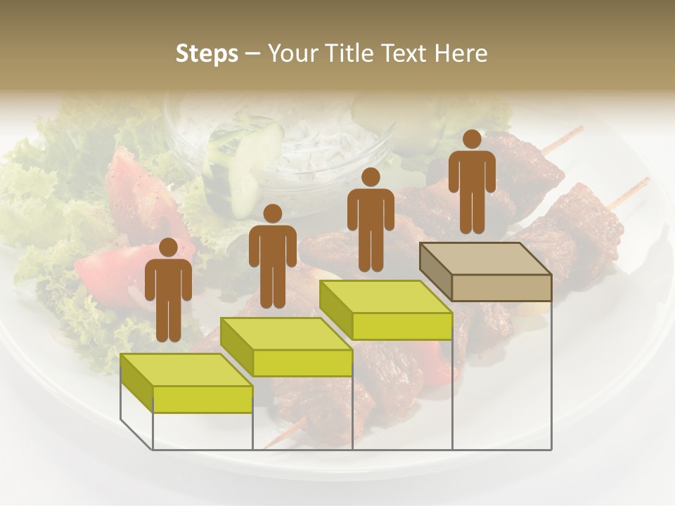 Green Tomatoes Dish PowerPoint Template