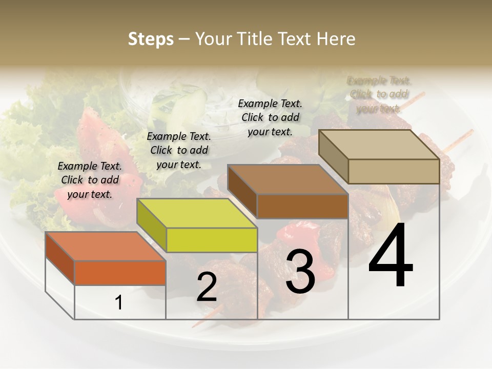 Green Tomatoes Dish PowerPoint Template