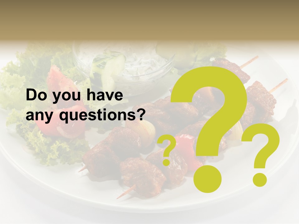 Green Tomatoes Dish PowerPoint Template