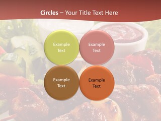 Ketchup Grill Restaurant PowerPoint Template