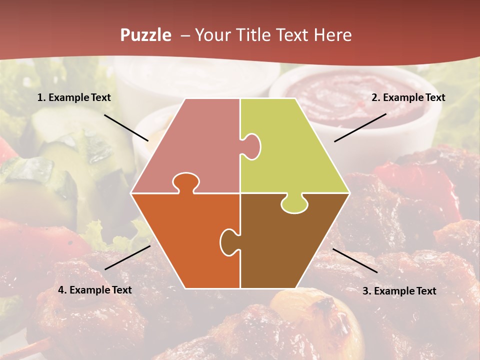 Ketchup Grill Restaurant PowerPoint Template