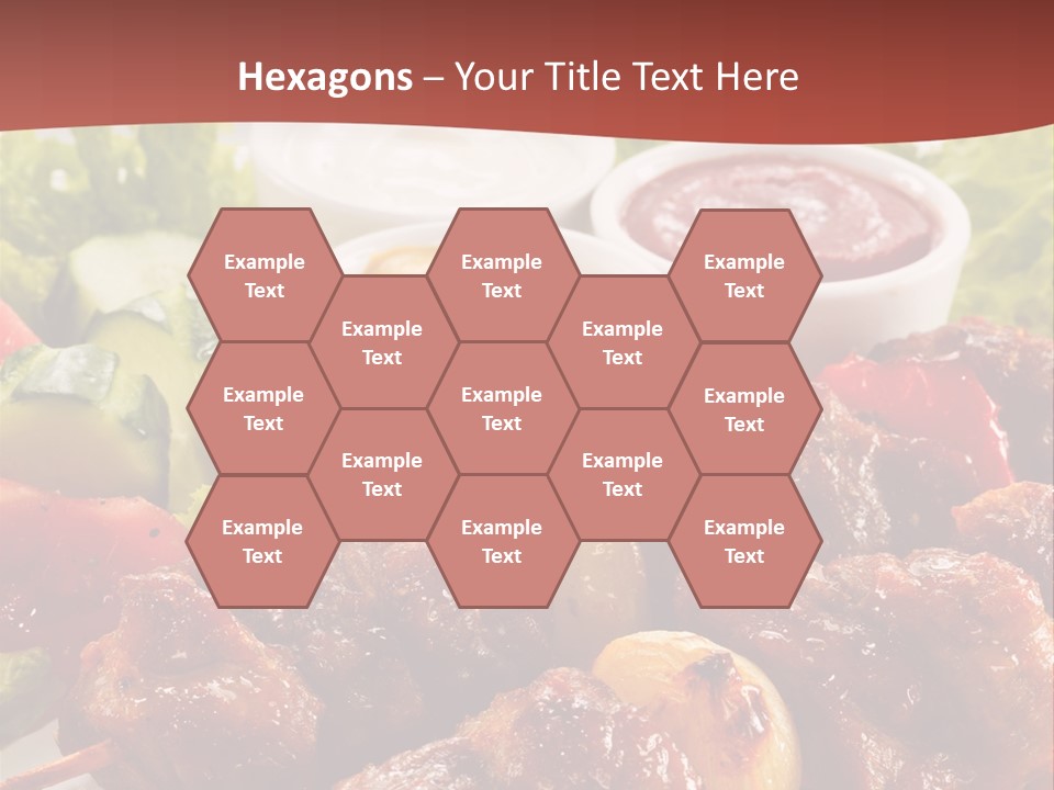 Ketchup Grill Restaurant PowerPoint Template