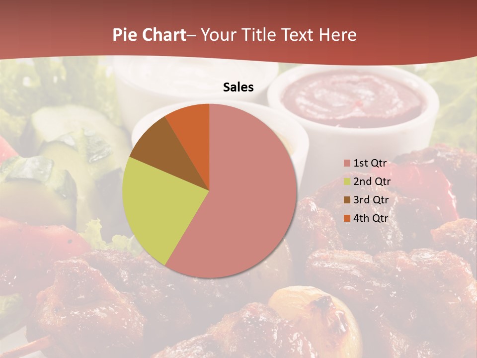 Ketchup Grill Restaurant PowerPoint Template