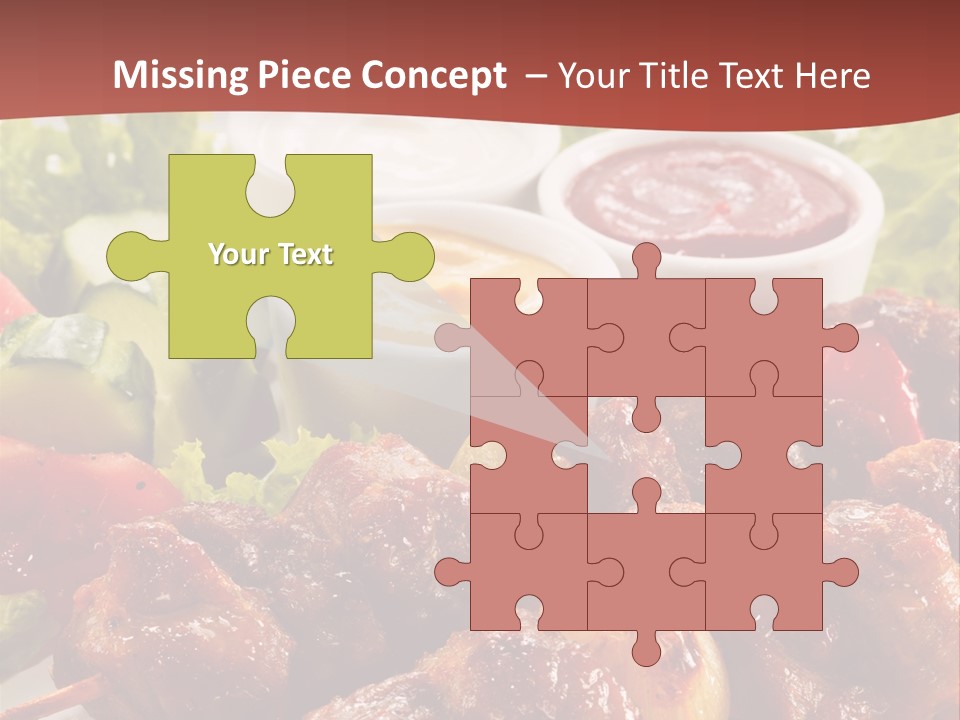 Ketchup Grill Restaurant PowerPoint Template