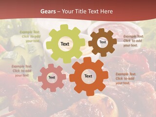 Ketchup Grill Restaurant PowerPoint Template