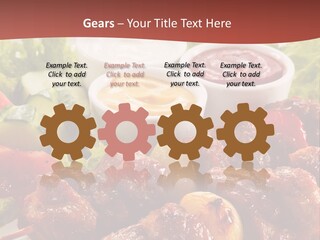 Ketchup Grill Restaurant PowerPoint Template