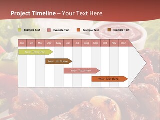 Ketchup Grill Restaurant PowerPoint Template