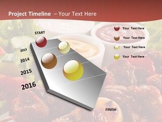 Ketchup Grill Restaurant PowerPoint Template