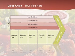 Ketchup Grill Restaurant PowerPoint Template