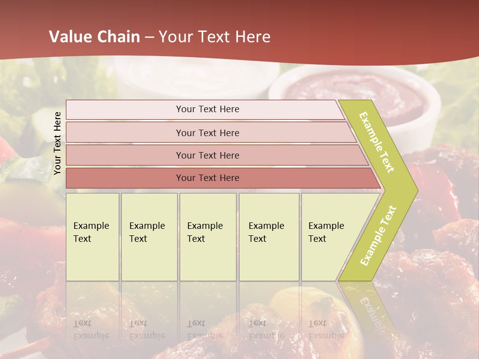 Ketchup Grill Restaurant PowerPoint Template