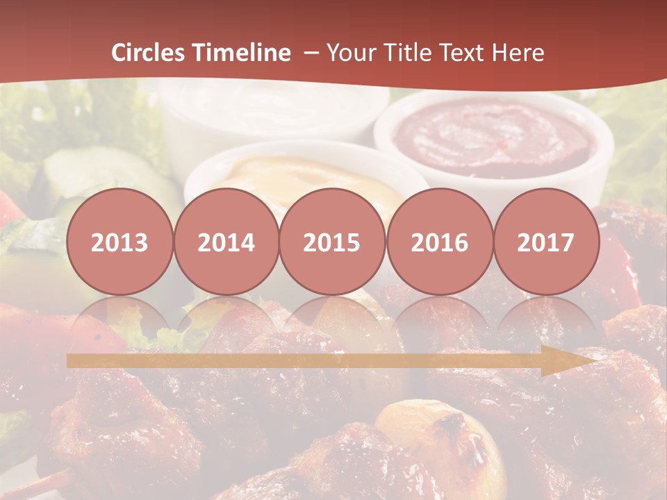 Ketchup Grill Restaurant PowerPoint Template