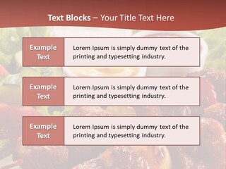 Ketchup Grill Restaurant PowerPoint Template