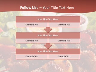 Ketchup Grill Restaurant PowerPoint Template