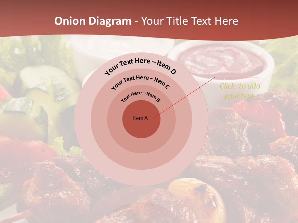 Ketchup Grill Restaurant PowerPoint Template