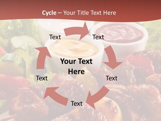 Ketchup Grill Restaurant PowerPoint Template