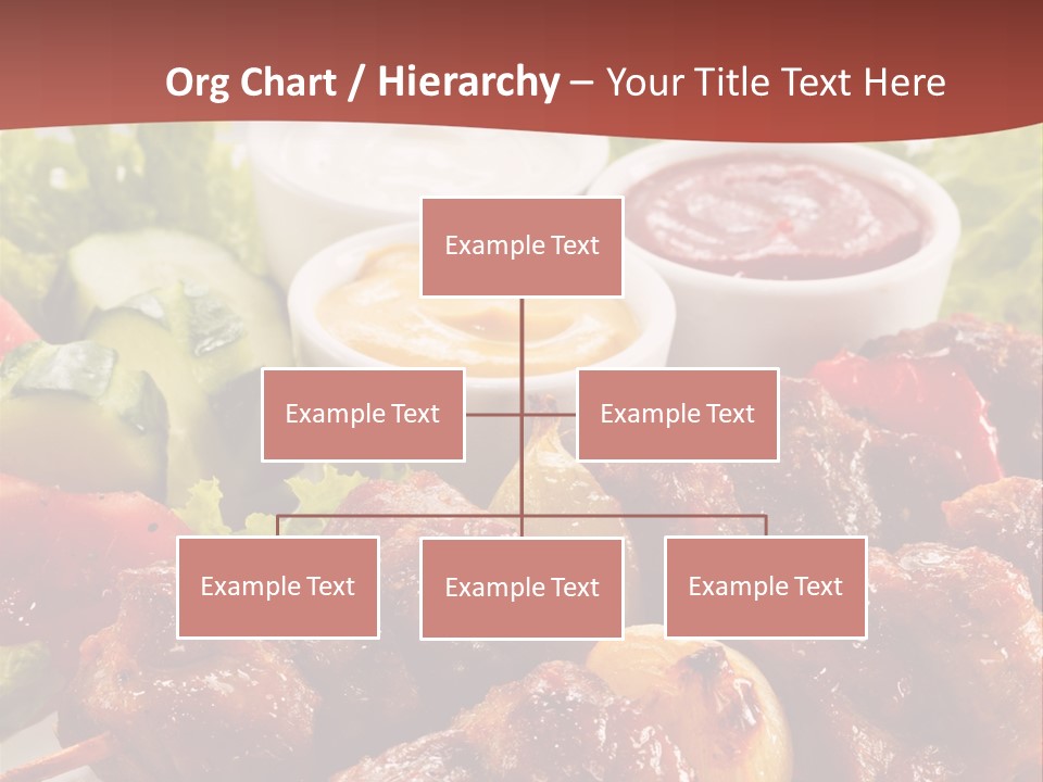 Ketchup Grill Restaurant PowerPoint Template