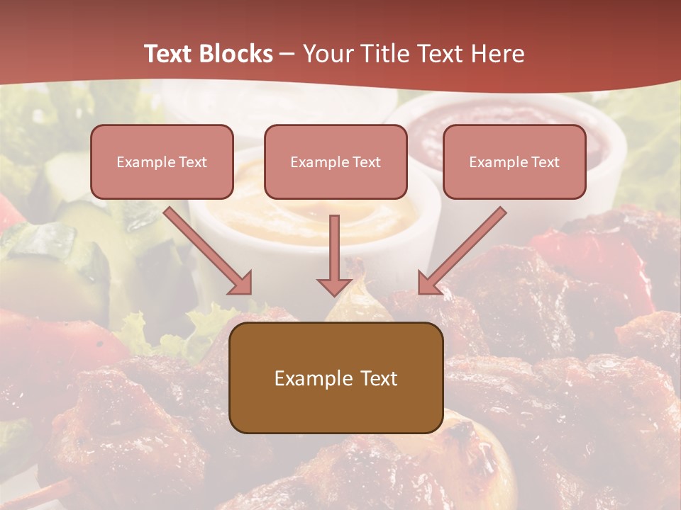 Ketchup Grill Restaurant PowerPoint Template