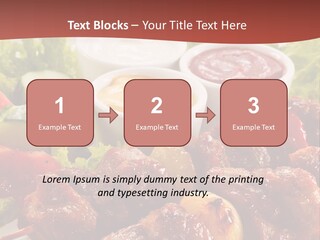 Ketchup Grill Restaurant PowerPoint Template