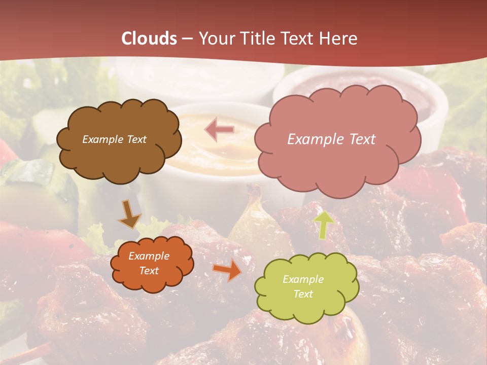 Ketchup Grill Restaurant PowerPoint Template