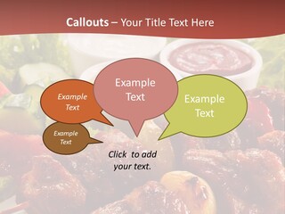Ketchup Grill Restaurant PowerPoint Template