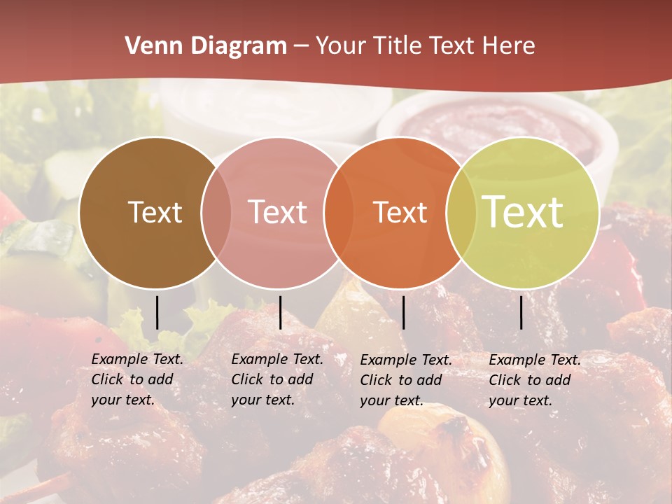 Ketchup Grill Restaurant PowerPoint Template