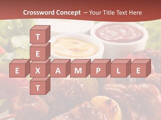 Ketchup Grill Restaurant PowerPoint Template