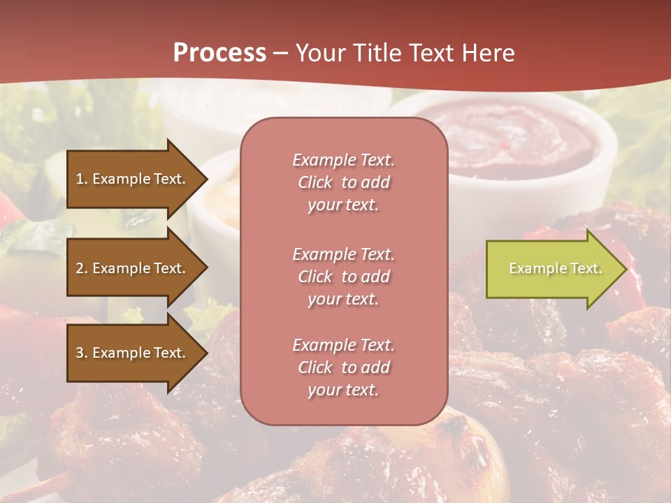 Ketchup Grill Restaurant PowerPoint Template