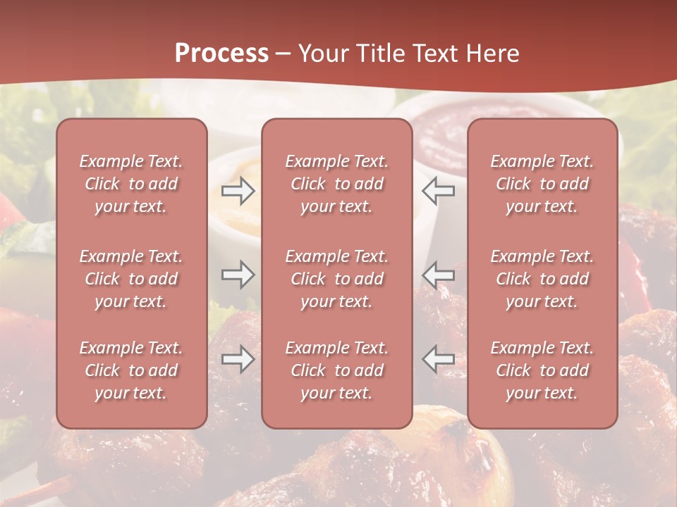 Ketchup Grill Restaurant PowerPoint Template