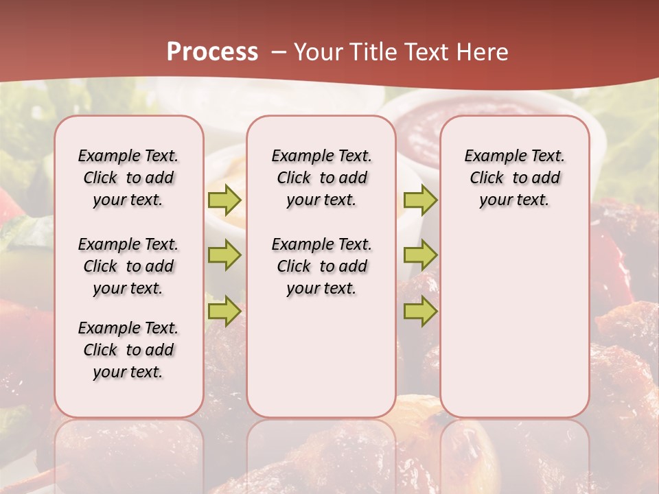 Ketchup Grill Restaurant PowerPoint Template