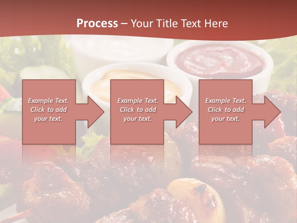 Ketchup Grill Restaurant PowerPoint Template