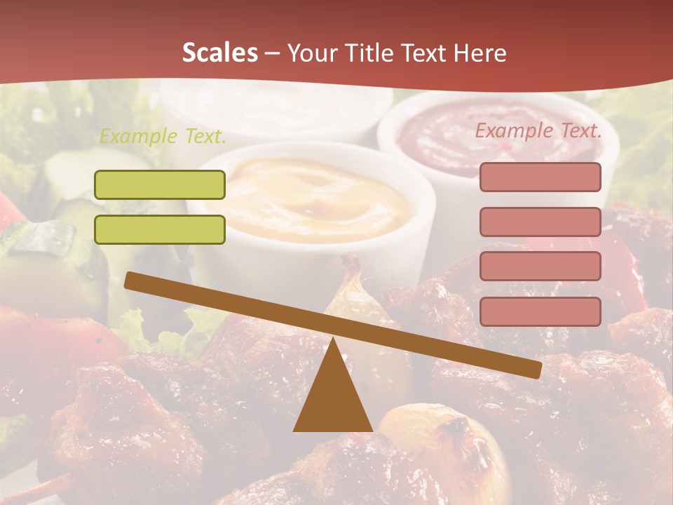 Ketchup Grill Restaurant PowerPoint Template