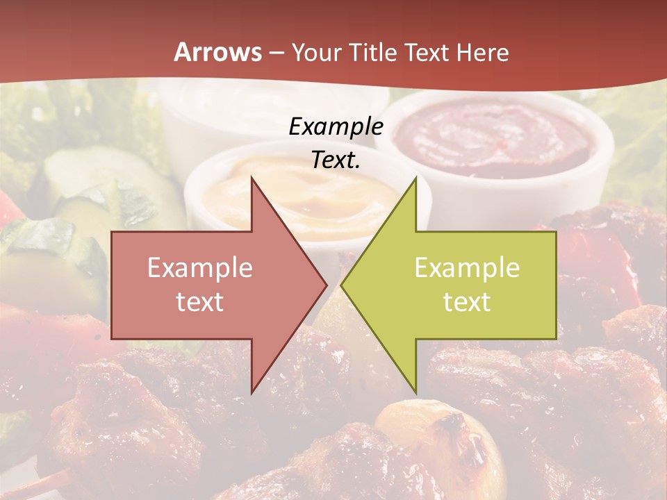 Ketchup Grill Restaurant PowerPoint Template